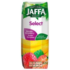 Нектар Jaffa Select Бананово-полуничний 250мл mini slide 1