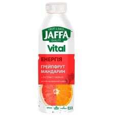 Напиток с соком Jaffa Vital Энергия Грейпфрут-Мандарин с экстрактом гуараны 0,5л mini slide 1