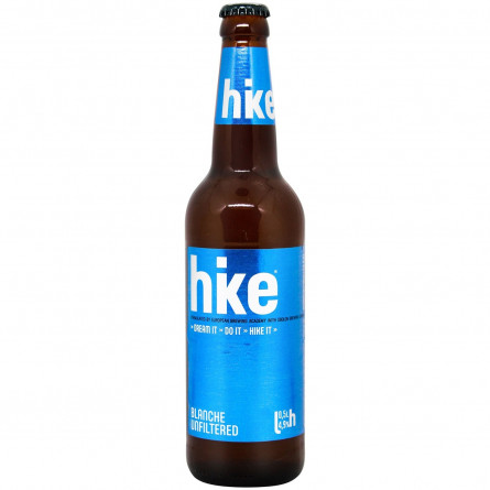 Пиво Hike Blanche светлое 4.9% 0,5л slide 1