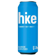 Пиво Hike Blanche светлое нефильтрованное ж/б 4,9% 0,5л mini slide 1