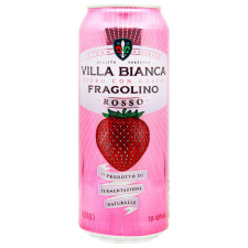 Сидр Villa Bianca Fragolino Rosso 7-8,5% 0,5л mini slide 1