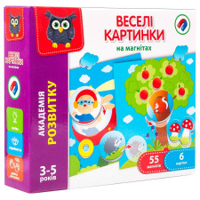 Гра настільна Vladi Toys Веселі картинки укр mini slide 1