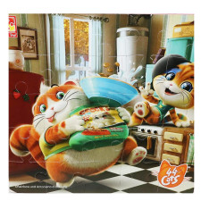 Игра настольная Vladi Toys Котята мягкие пазлы А4 mini slide 1