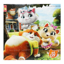 Гра настільна Vladi Toys Кошенята м'які пазли А4 mini slide 1