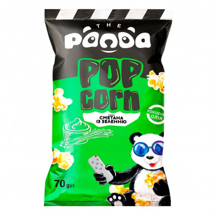 Попкорн Panda Сметана із зеленню 70г slide 1