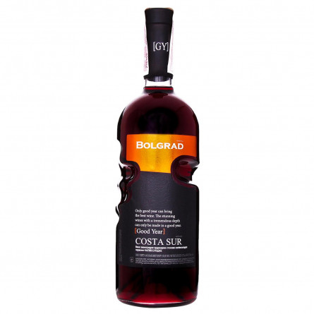 Вино Bolgrad GY Costa Sur червоне напівсолодке 11% 0,75л slide 1