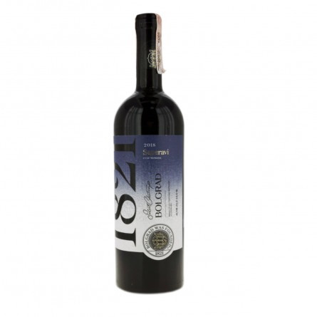 Вино Bolgrad Saperavi красное сухое 13.5-14% 0,75л