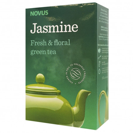 Чай зелений Novus Jasmine китайський 100г