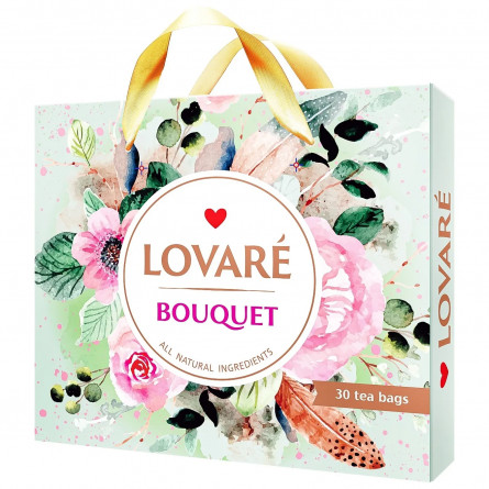Колекція чаю Lovare Bouquet в пакетиках 57,5г