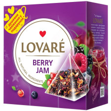 Чай Lovare Berry Jam квітково-ягідний 15шт х 2г mini slide 1