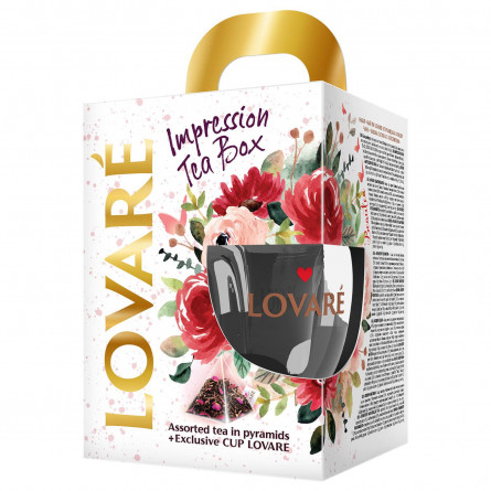Чай Lovare Impression + чашка 28х2г