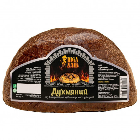 Хліб Riga Хліб Духмяний бездріжджовий нарізка 300г