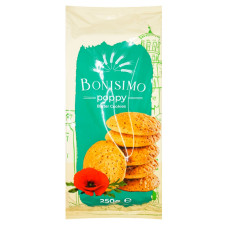 Печиво Bonisimo здобне з маком 250г mini slide 1