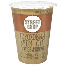 Крем-суп Street Soup гороховый с говядиной 50г mini slide 1