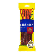 Колбаски Салтовский мясокомбинат Kabanosy Original копченые из свинины 100г mini slide 1