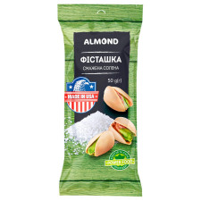 Фисташка Almond в шелухе жареная соленая 50г mini slide 1