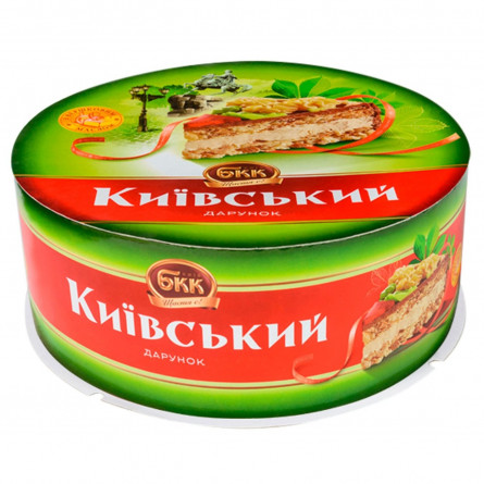 Торт БКК Київський дарунок з арахісом 850г