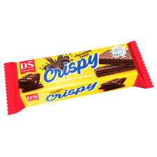 Вафлі Домашнє свято Crispy Хрустяшка зі смаком шоколаду 72г mini slide 1