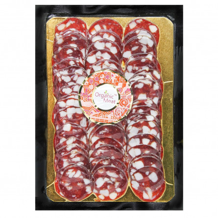 Ковбаса Салямі Organic Meat Тоскана сирокопчена органічна вищого сорту 80г slide 1