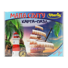 Карта-пазл Uteria Карта Мира mini slide 1