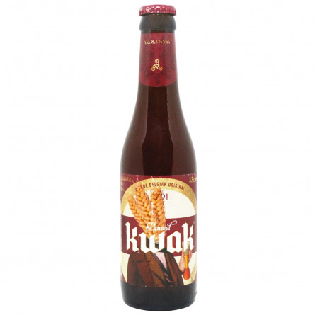 Пиво Pauwel Kwak напівтемне 8,4% 0,33л