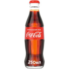 Напиток Coca-Cola безалкогольный сильногазированный 250мл стекло mini slide 1