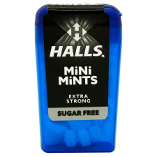 Цукерки Halls Mini Mints зі смаком м’яти та ментолу 12,5г mini slide 1