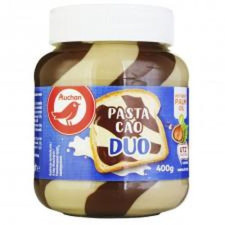 Паста шоколадна Ашан Duo 400г mini slide 1