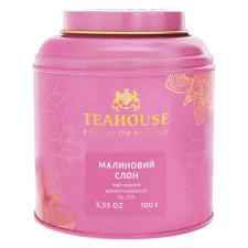 Чай чорний Teahouse Малиновий слон 100г mini slide 1