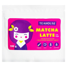 Чай зелений Teahouse Matcha Latte 3в1 100г mini slide 1