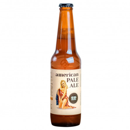 Пиво SD Brewery American Pale Ale верхового бродіння 5,2% 0.33л