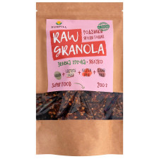 Гранола Sunfill Raw Granola Родзинки та ягоди годжі 200г mini slide 1