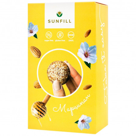 Конфеты Sunfill Марципан без сахара и глютена 150г