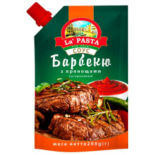 Соус La Pasta Per Primi Барбекю з прянощами 200г mini slide 1
