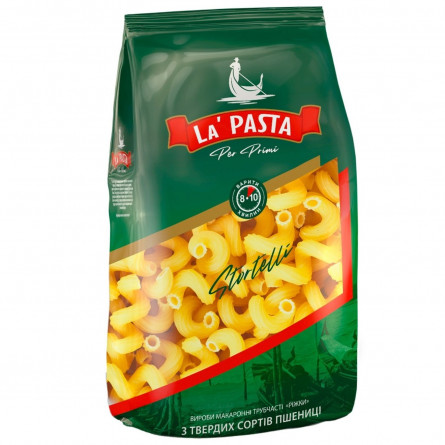 Макаронні вироби La Pasta Per Primi Ріжки 400г slide 1