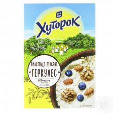 Пластівці вівсяні Хуторок Геркулес 800г mini slide 1