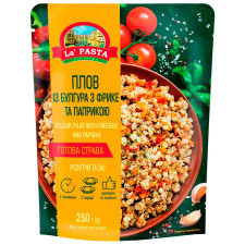Плов La Pasta Per Primi із булгура з Фрике та паприкою 250г mini slide 1