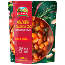 Квасоля La Pasta Per Primi в томатному соусі 400г mini slide 1