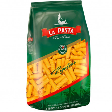 Макаронные изделия La Pasta Per Primi ригатони 400г slide 1