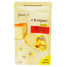 Сир CRAQuer Gouda хрусткий з гострим перцем чилі 30г mini slide 1