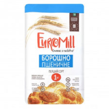 Мука EuroMill пшеничная первый сорт 1кг mini slide 1
