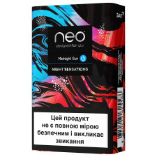 Стіки тютюновмісні Neo Midnight Sun 20шт mini slide 1