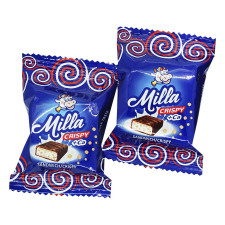 Цукерки ChocoBoom Milla шоколадні кріспі сендвіч mini slide 1