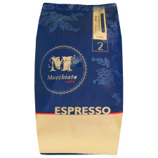 Кава Espresso Macchiato натуральна смажена в зернах 1кг mini slide 1