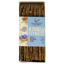 Хлібці Ay Da Baker Fitness житні з насінням льону 120г mini slide 1
