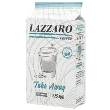 Кава Lazzaro Take Away мелена вакуумна упаковка 225г mini slide 1