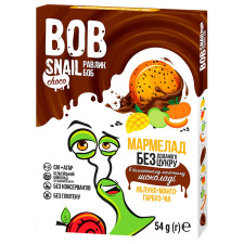 Мармелад Bob Snail яблуко-манго-гарбуз-чіа без цукру 54г mini slide 1