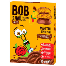 Конфеты Bob Snail манговые в молочном шоколаде 60г mini slide 1
