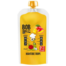 Пюре Bob Snail Манго дитяче 400г mini slide 1