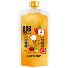 Пюре фруктове Bob Snail Яблуко 400г mini slide 1